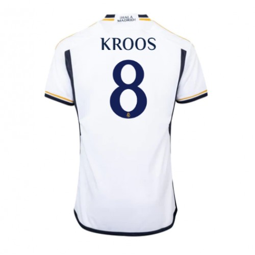 Maillot de foot Real Madrid Toni Kroos #8 Domicile 2023-24 Manches Courte